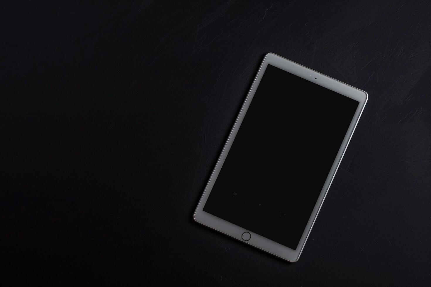 High tech Tablet on a Uniform  Background photo