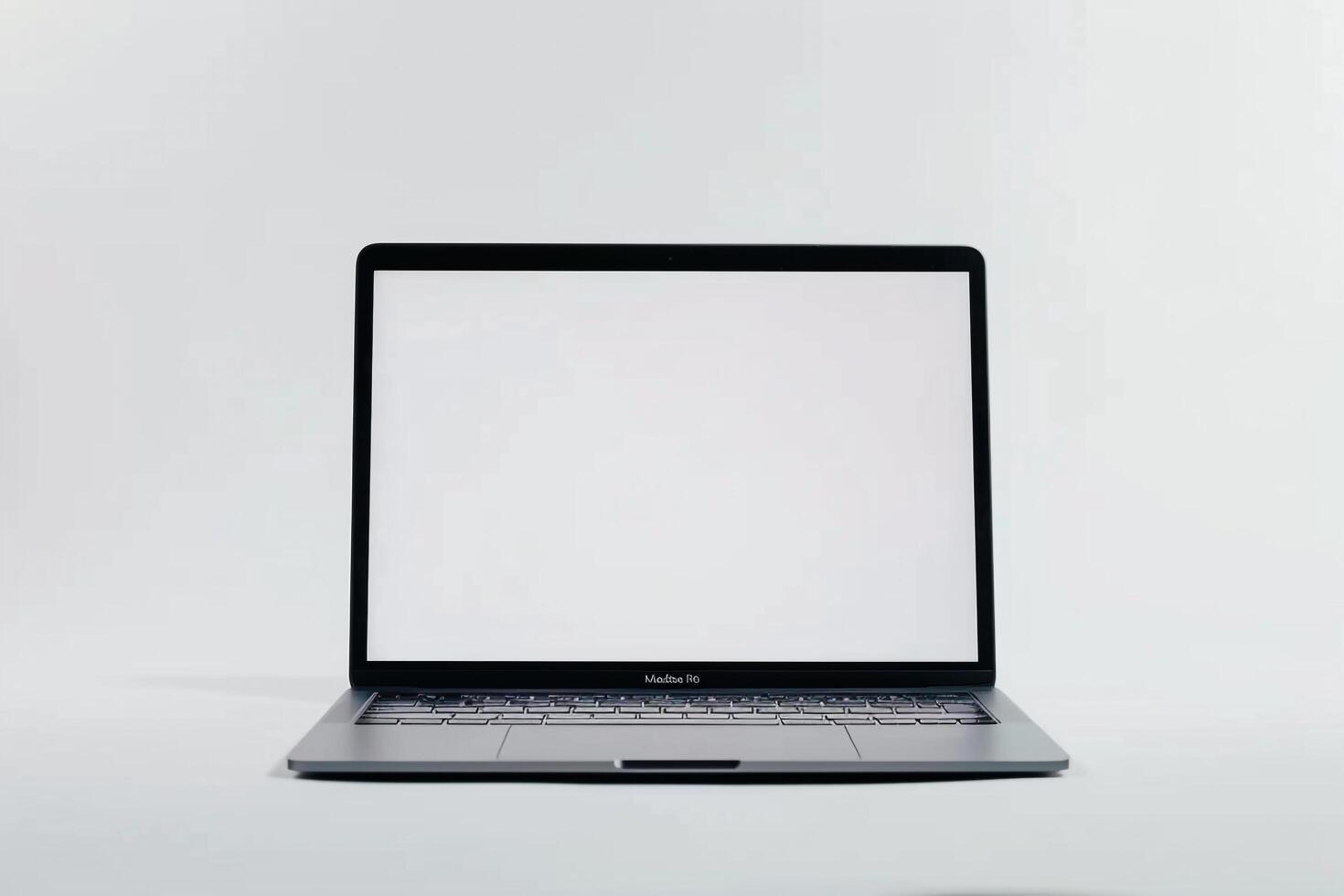 Laptop Mockup Background  for tech display photo