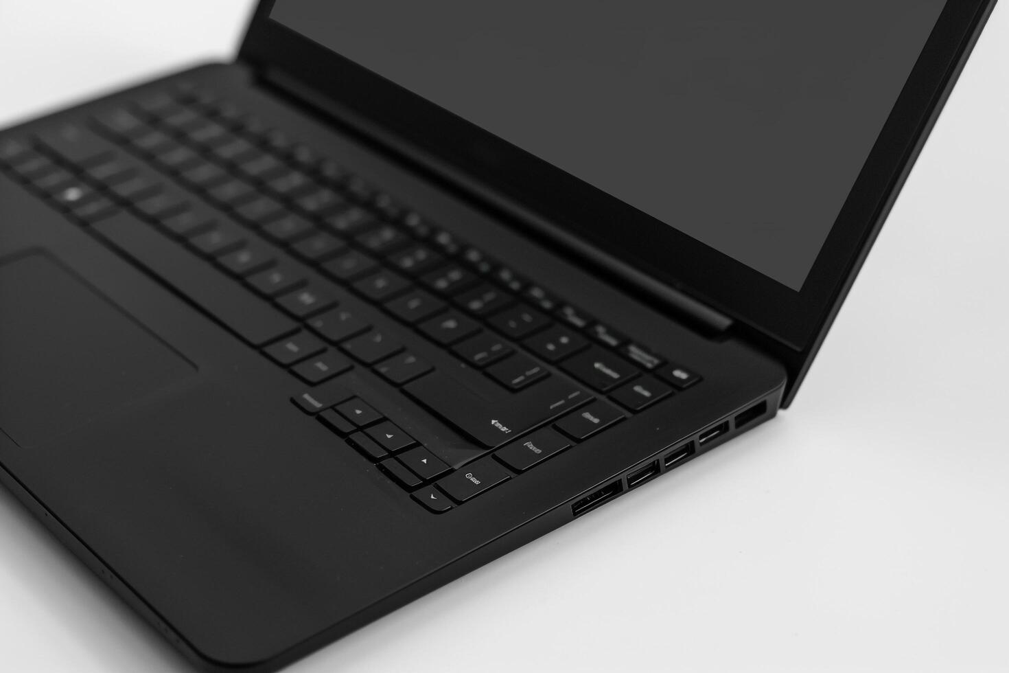 Laptop Mockup ed from an Angle with  Style photo