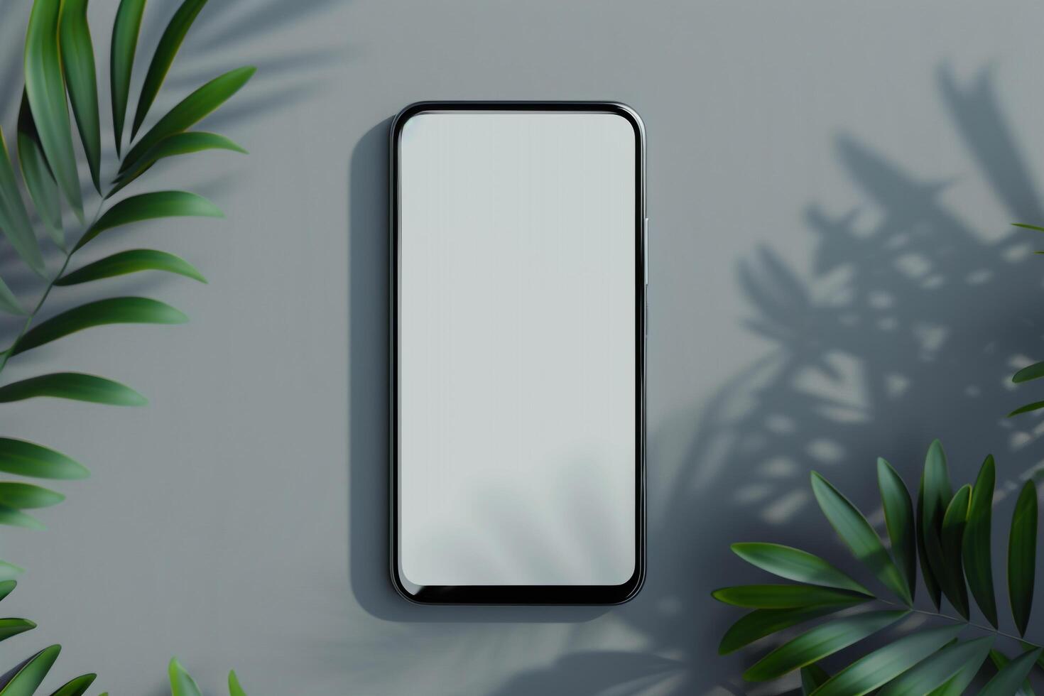 Mobile Device Screen Mockup photo