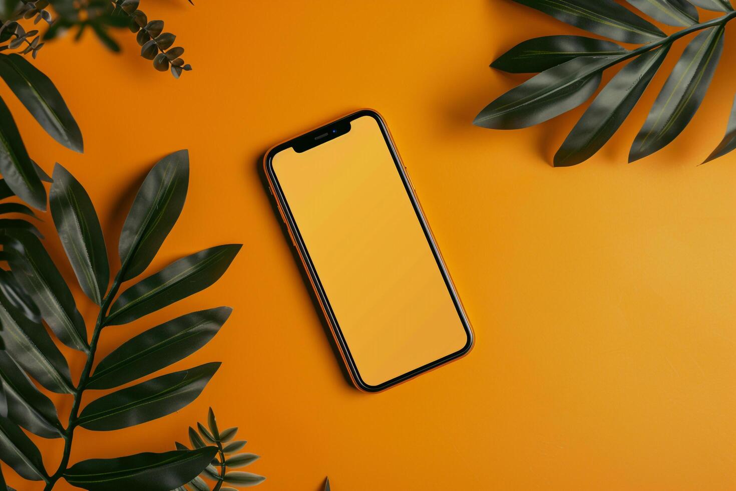 Mobile Device Mockup Screen photo