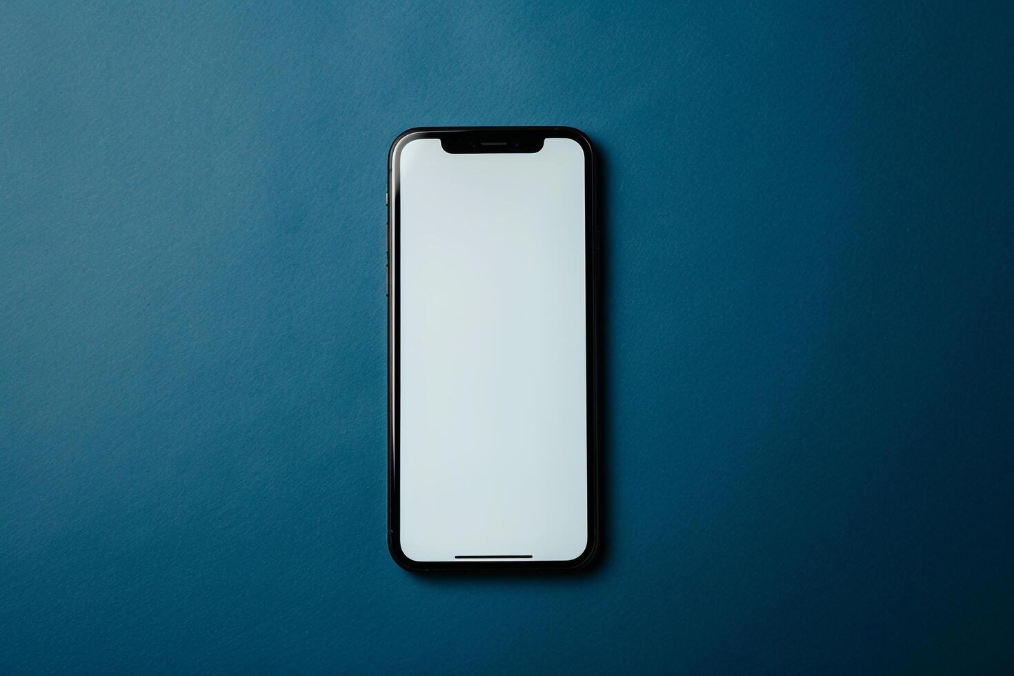 Mobile Device Mockup Screen and Headphones for Professional Digital Media and Tech Solutions photo
