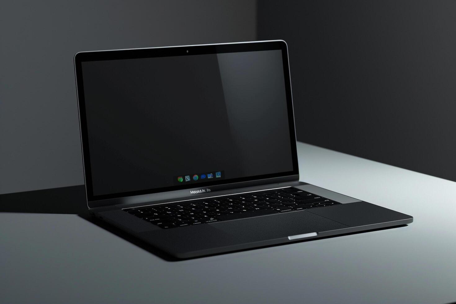 Laptop Mockup with a Ideal for Corporate and Business Presentation  s photo