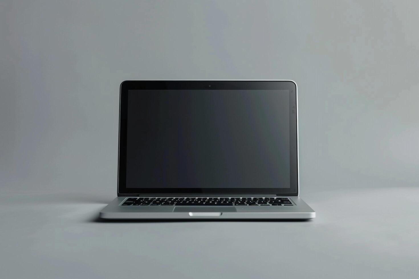 Laptop Mockup with Versatile Background for Innovative Digital and Web Applications photo