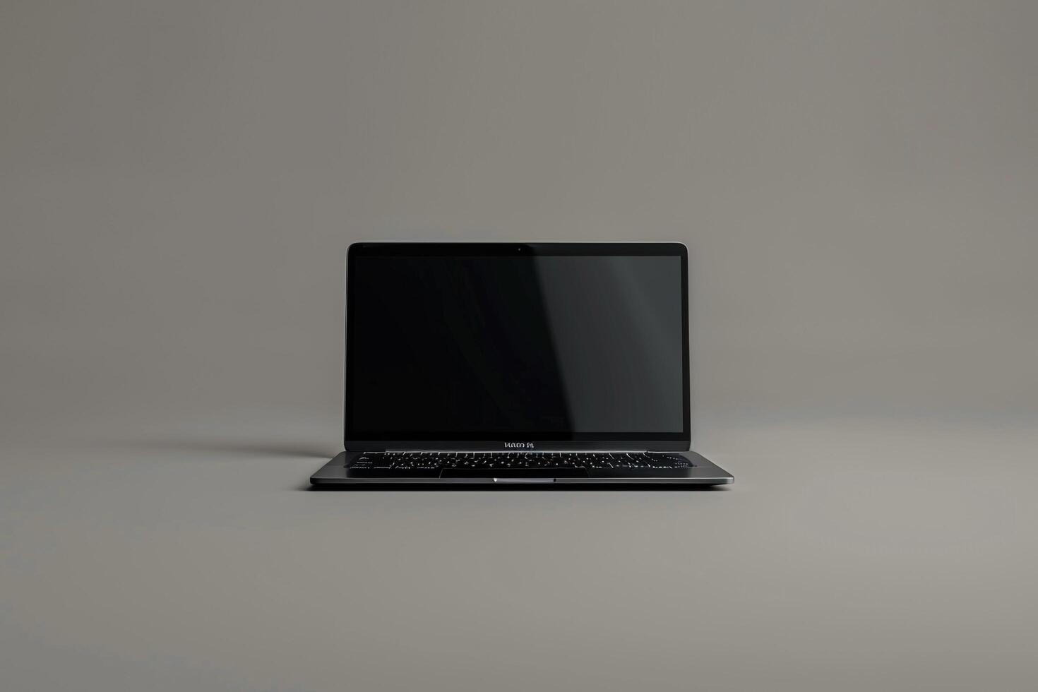 Laptop Mockup with Background for Digital and Web Interface Design for Business Applications photo