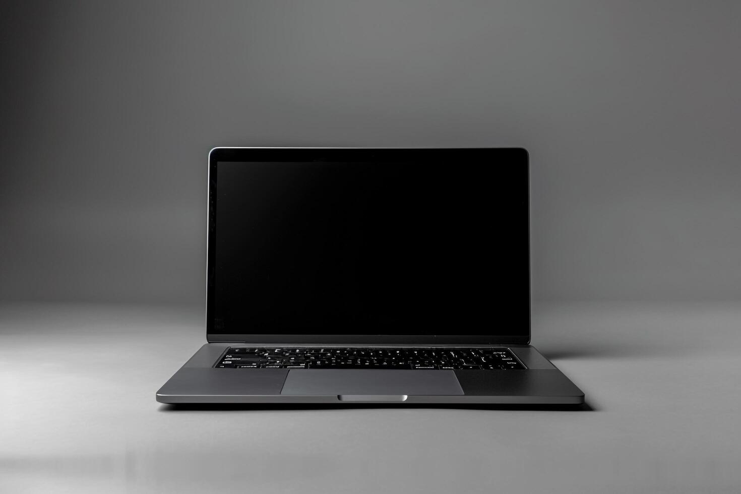 Functional Laptop Mockup with a Comprehensive Digital Layout and Tech Setup photo