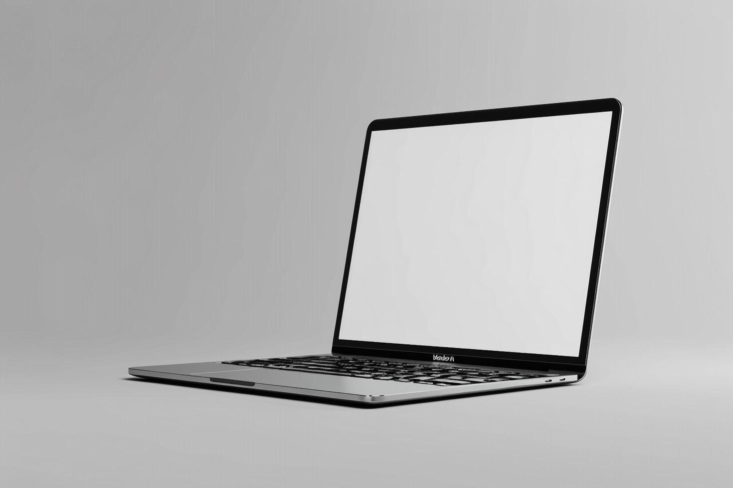Laptop Mockup Background for Advanced Digital Display photo
