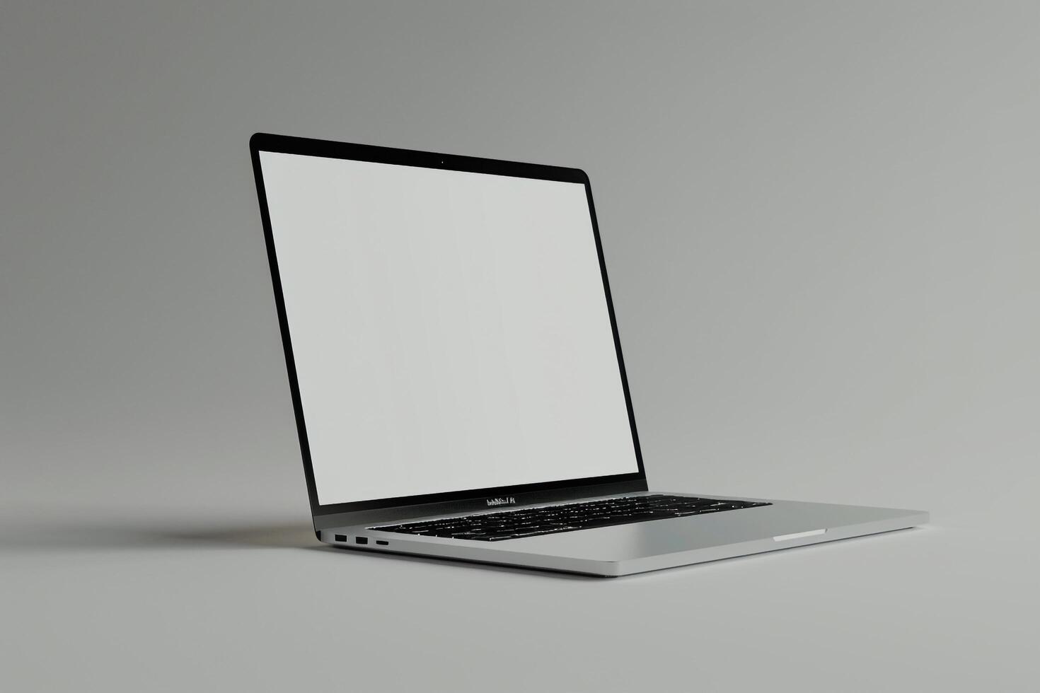 Laptop Mockup Background for Digital Presentation photo