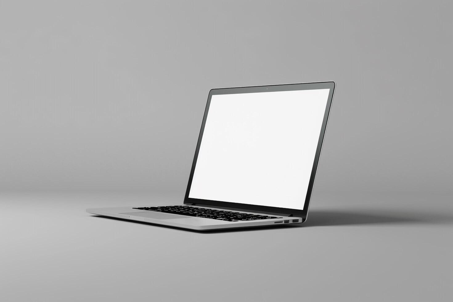 Laptop Mockup Background for Advanced Tech Display photo