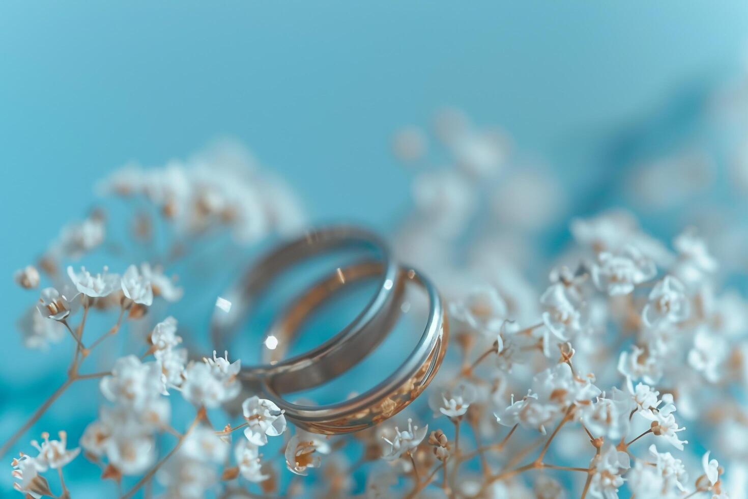 Background Featuring Wedding Rings photo