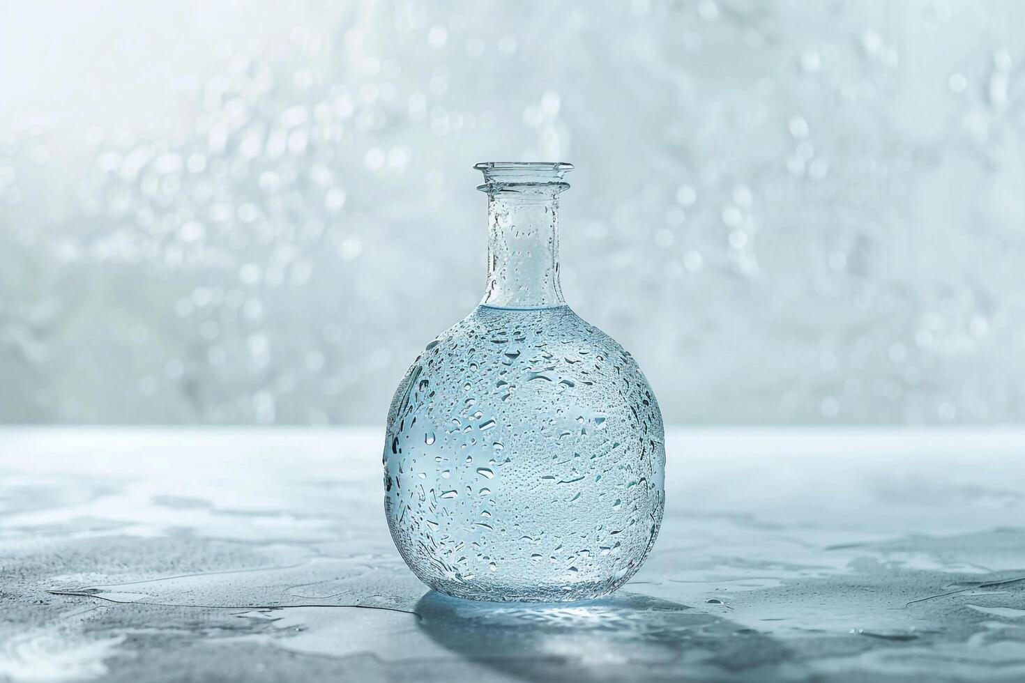 Still Life of Water BottleBackground photo