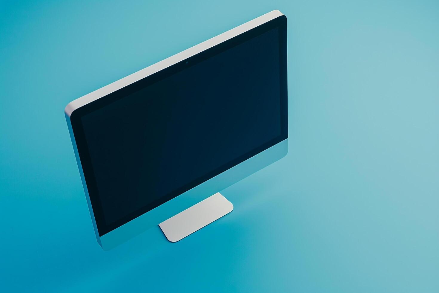 Desktop Computer Mockup photo