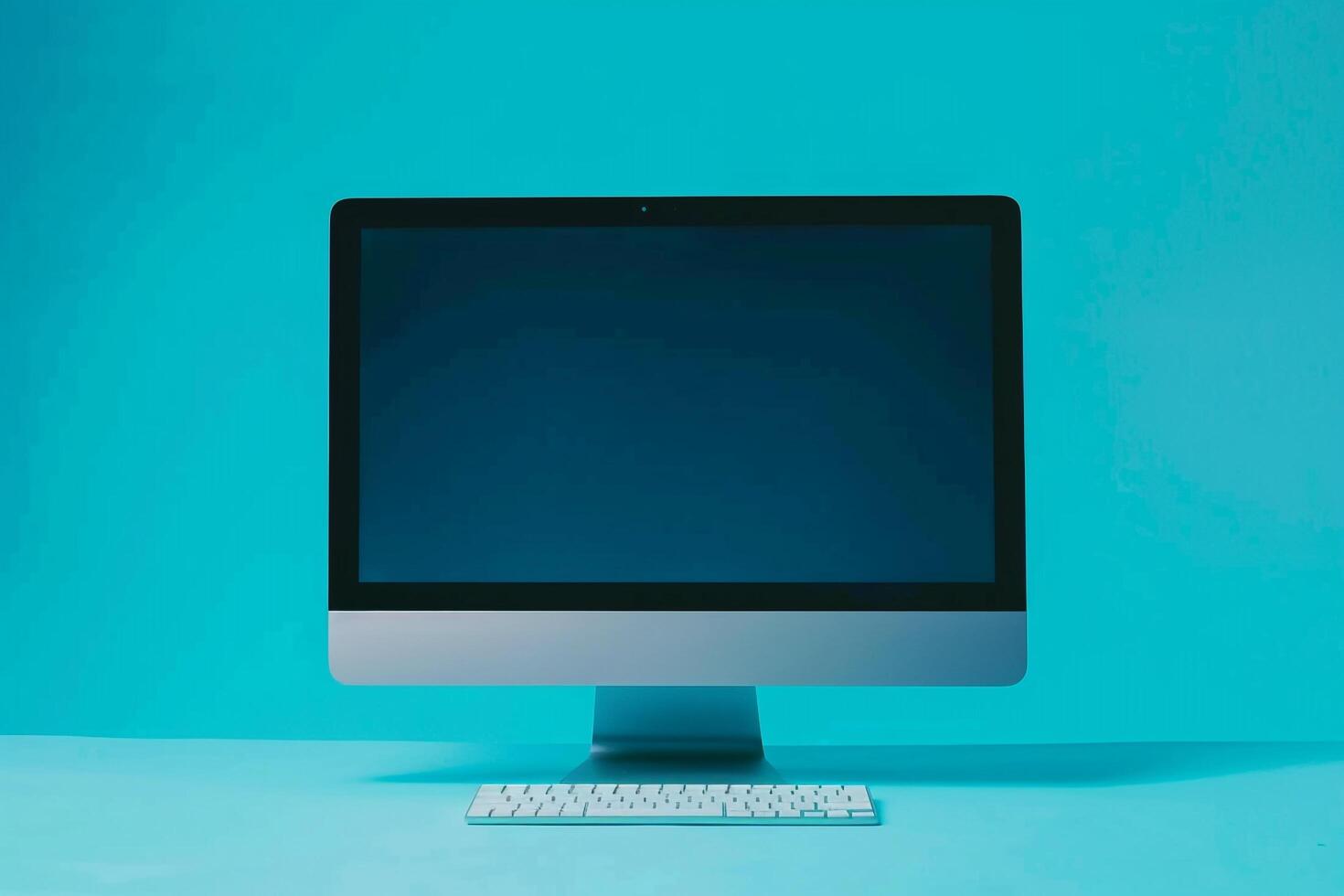Desktop Computer Mockup photo