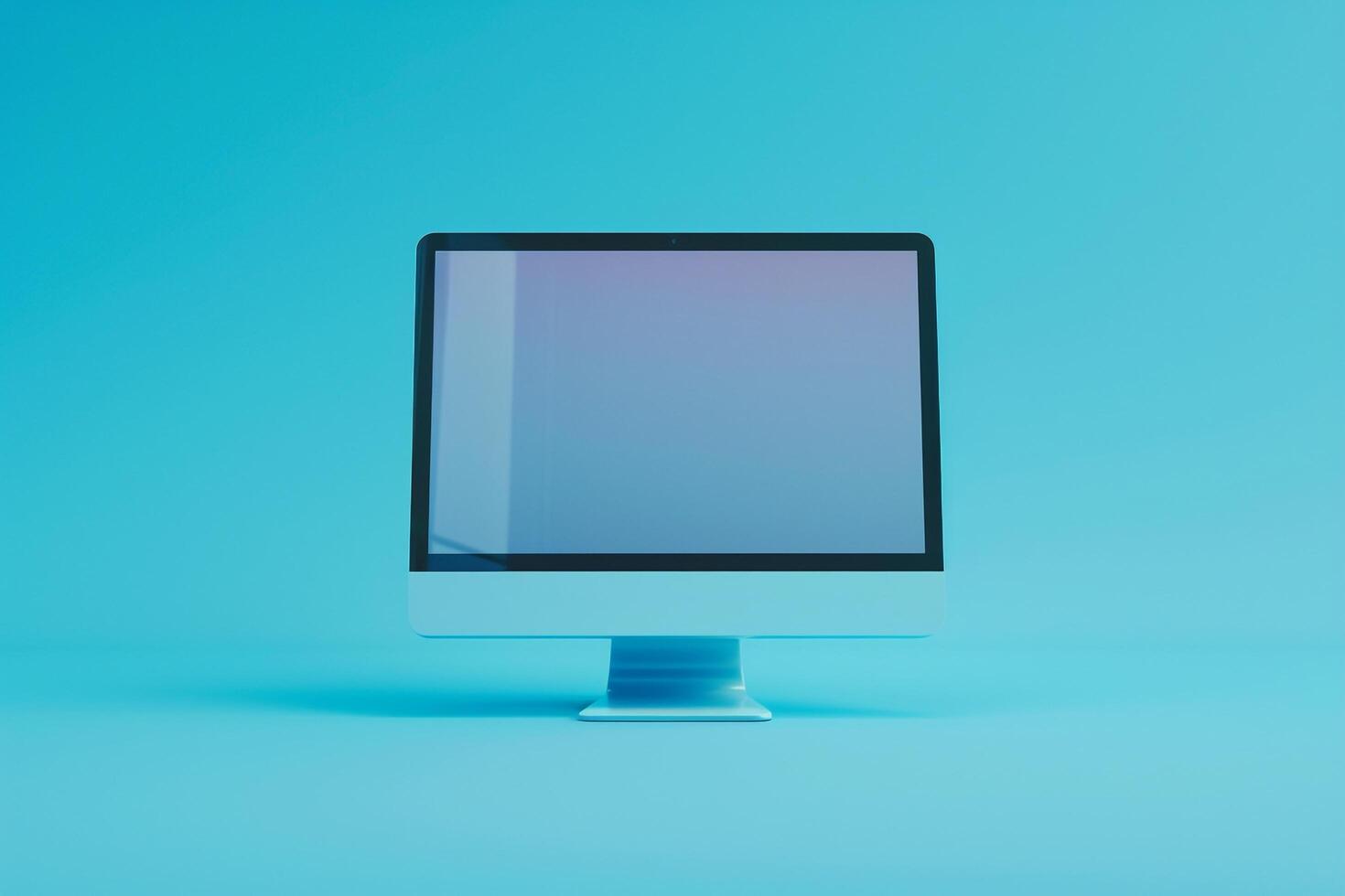 Desktop Computer Mockup photo