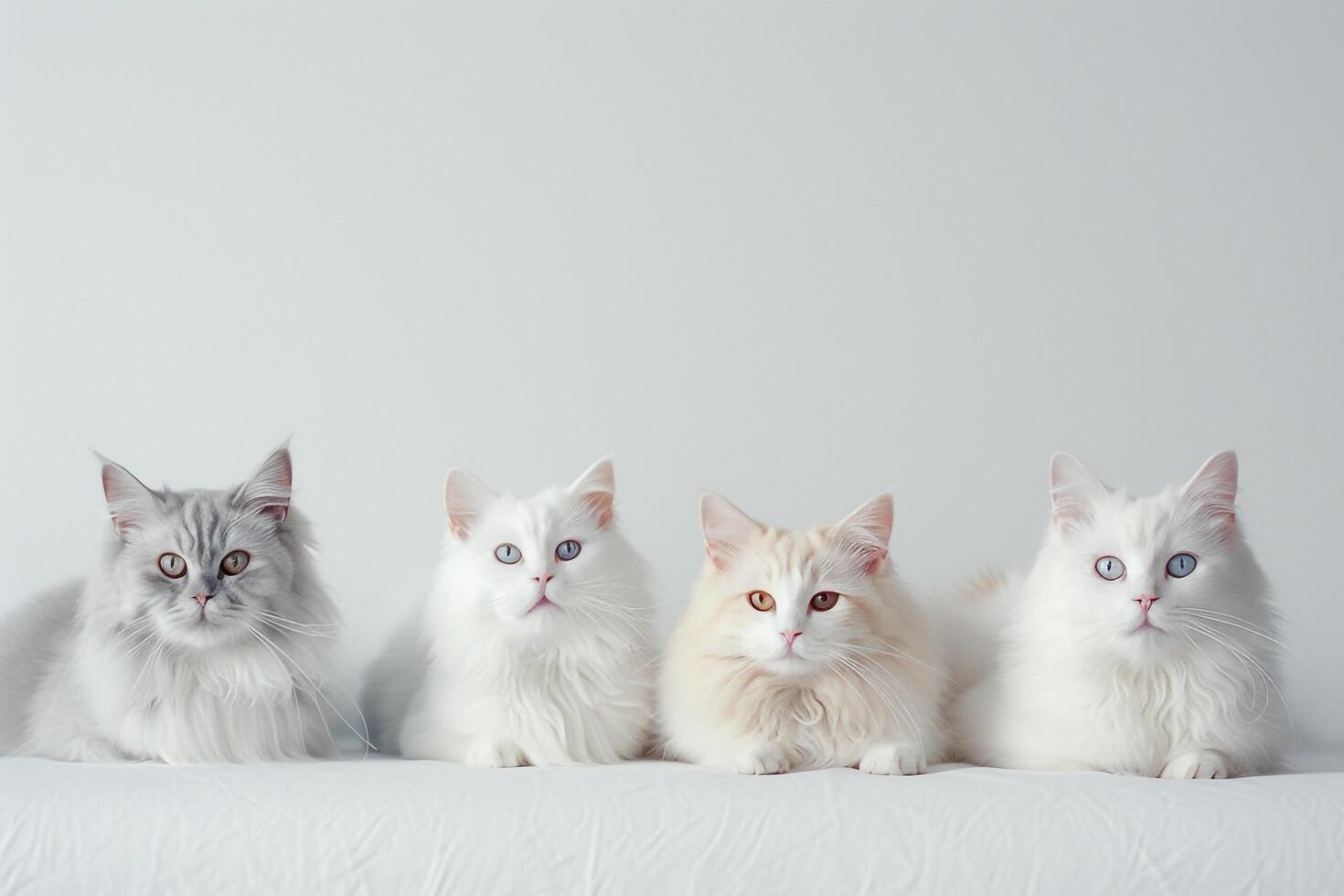Curious Cats with Fun Personalities in Welcoming Home Background photo