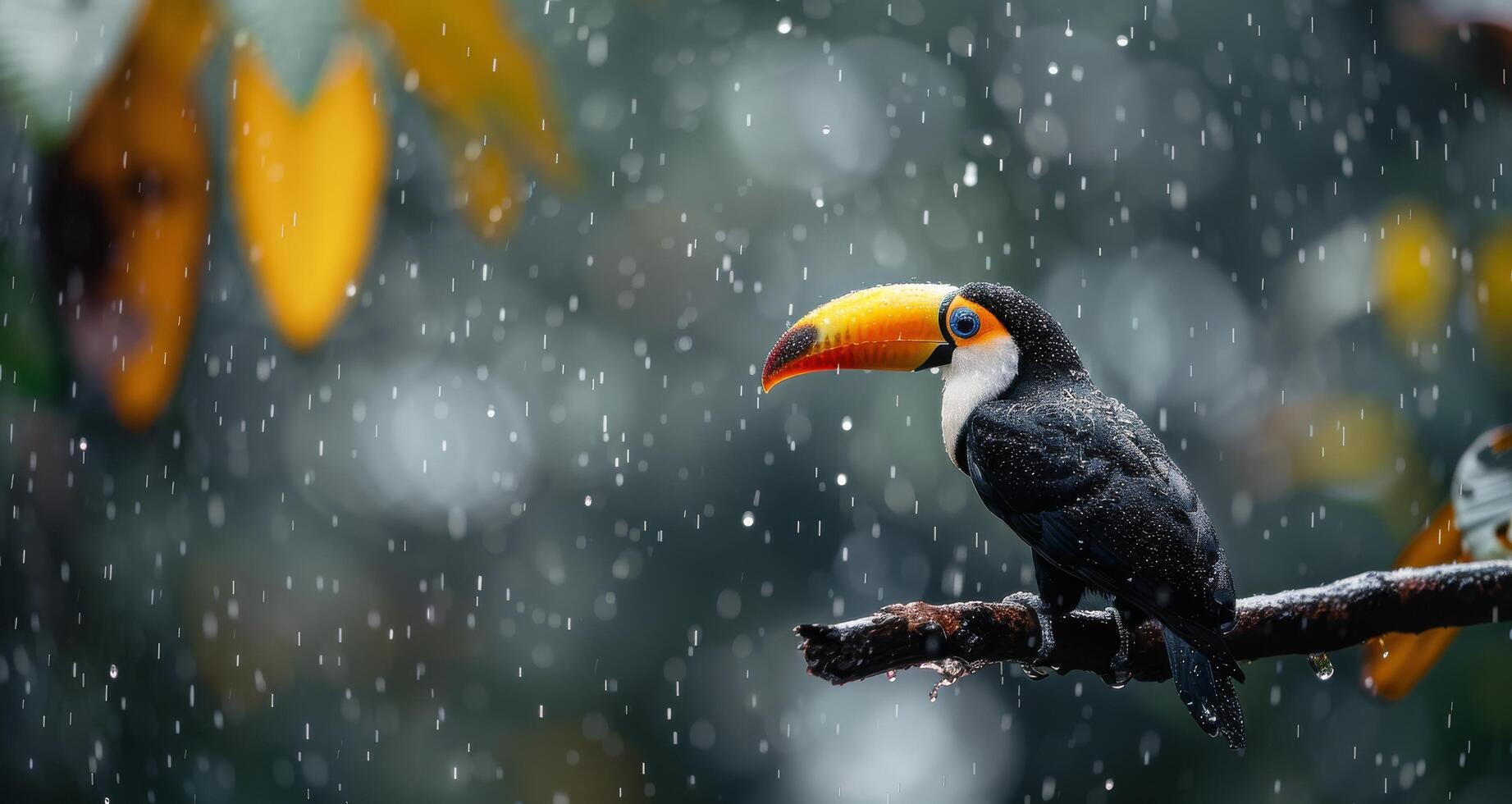 Toucan In The Rain photo