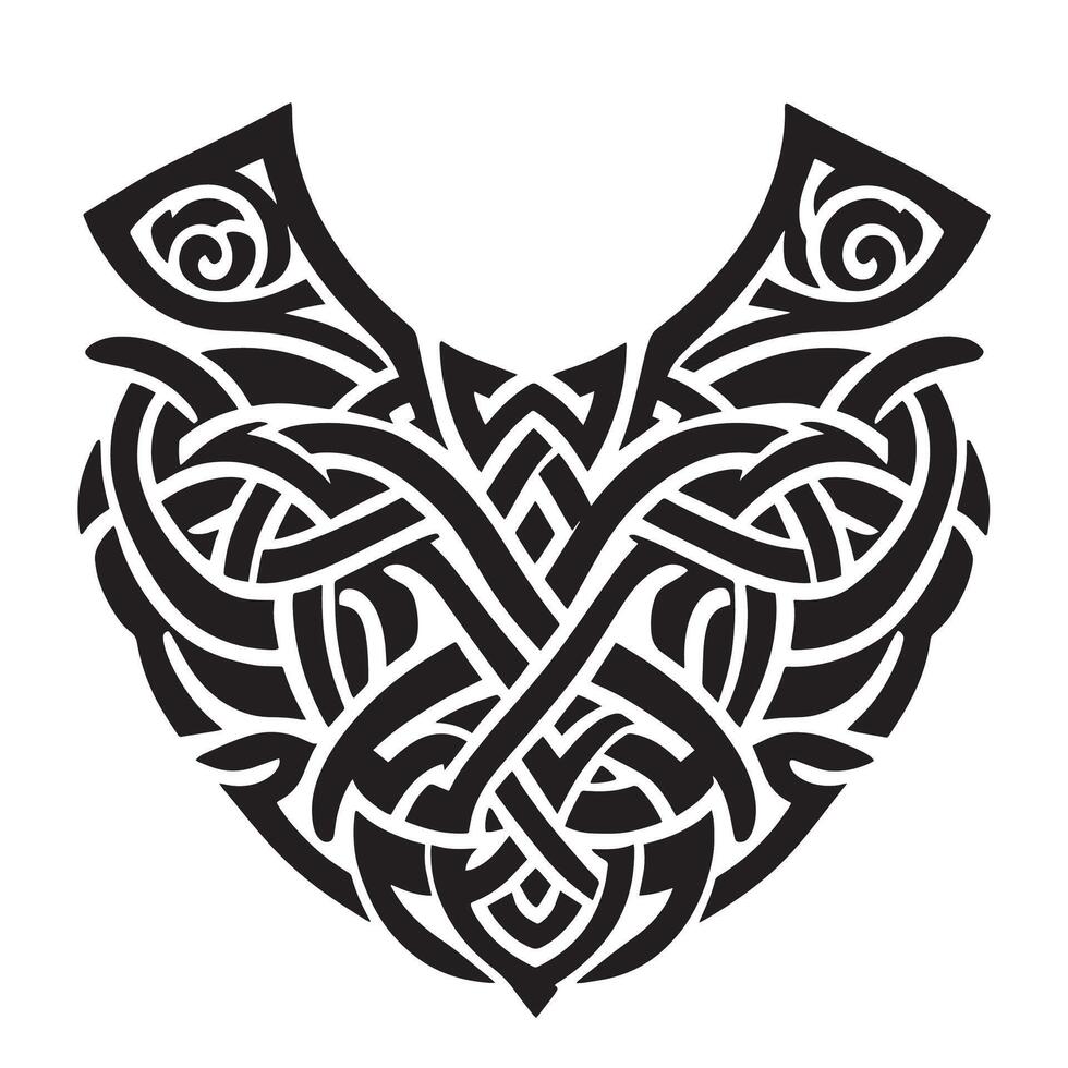 collar design for kameez vetor art, black and white vector