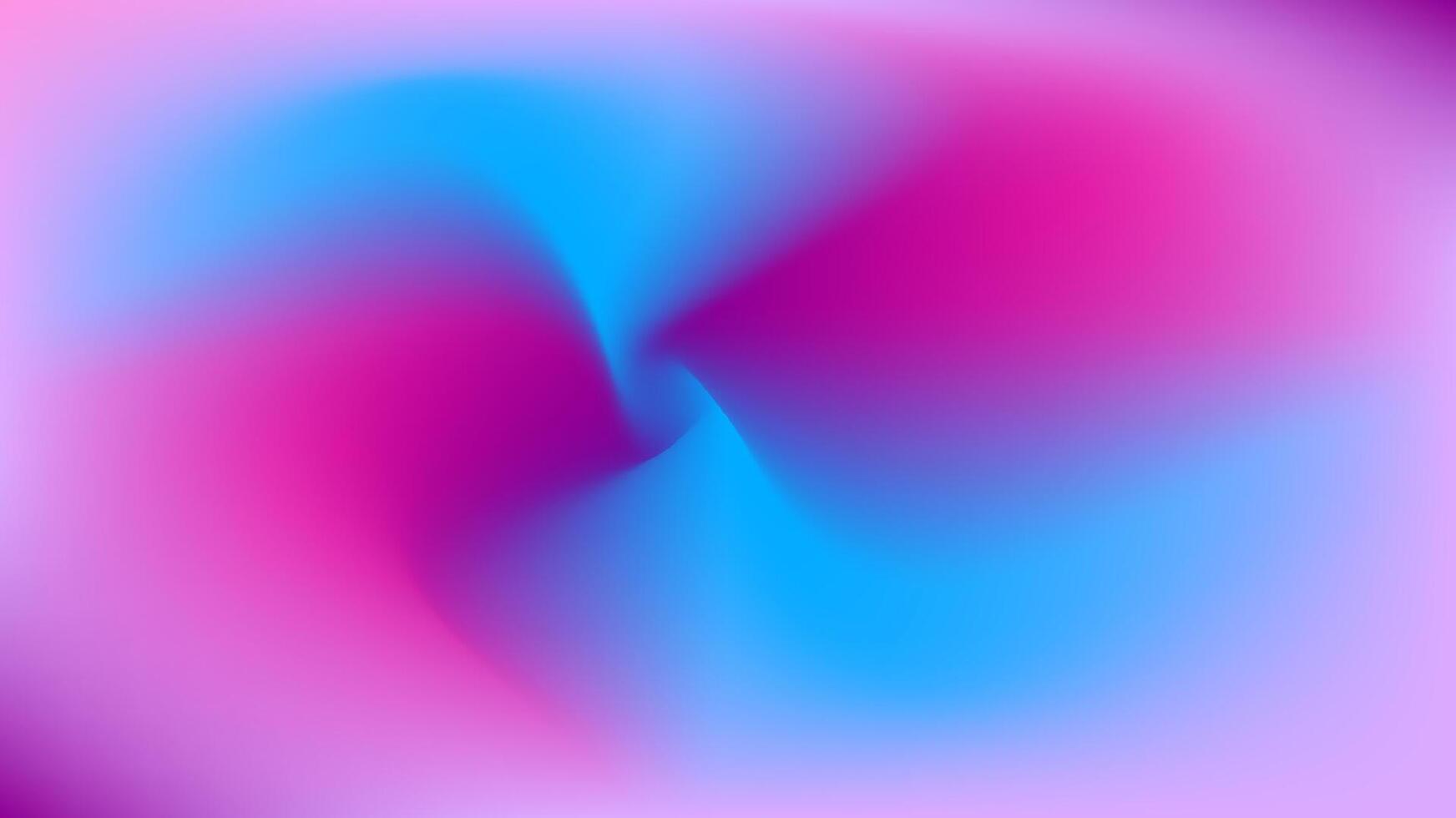 Beautiful artistic neon blue and violet whirl gradient background vector