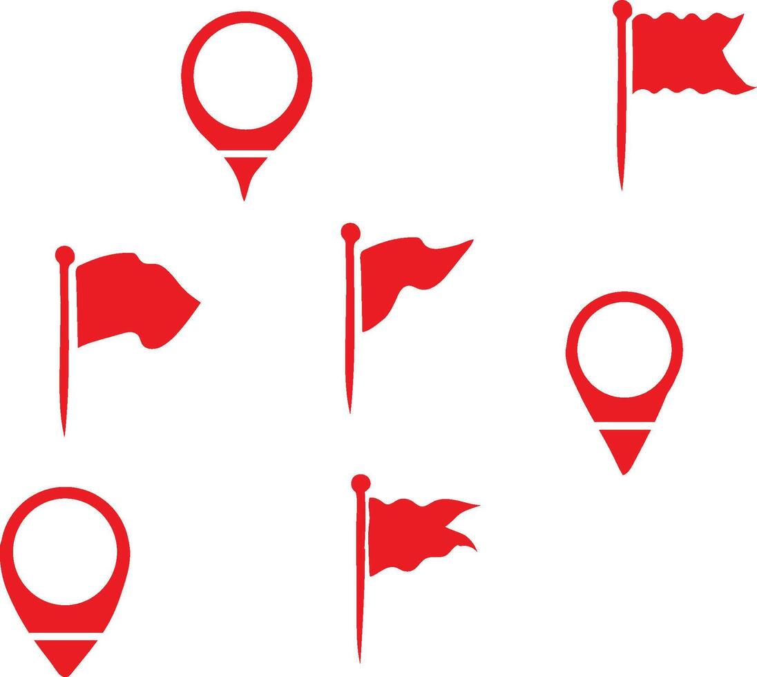 pin map market pointer vector