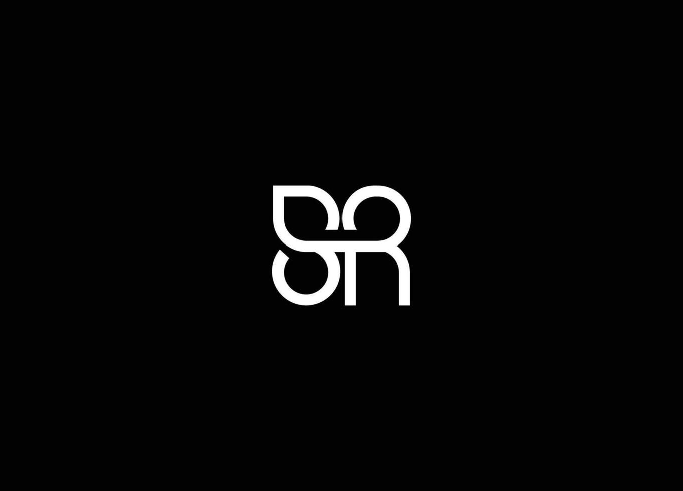 SR logo design. SR RS logo initial letter design. Alphabet letters Initials Monogram logo RS, SR. SR RS logo initial letter design. Initial SR monogram logo concept vector