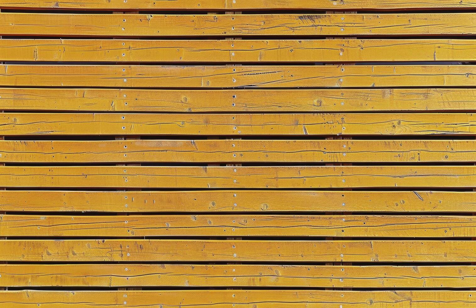 Close Up of Horizontal Wooden Planks With Visible Grain photo