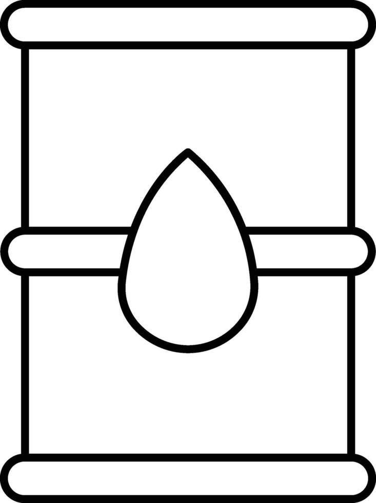 oil barrel illustration vector