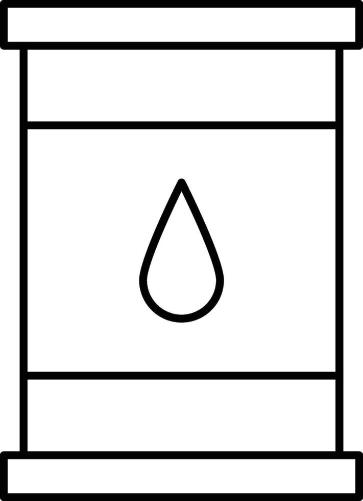 oil tank illustration, icon or symbol vector