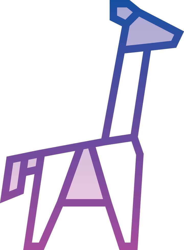 giraffe illustration, icon or symbol vector