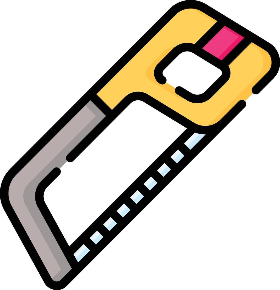 handsaw illustration, icon or symbol vector