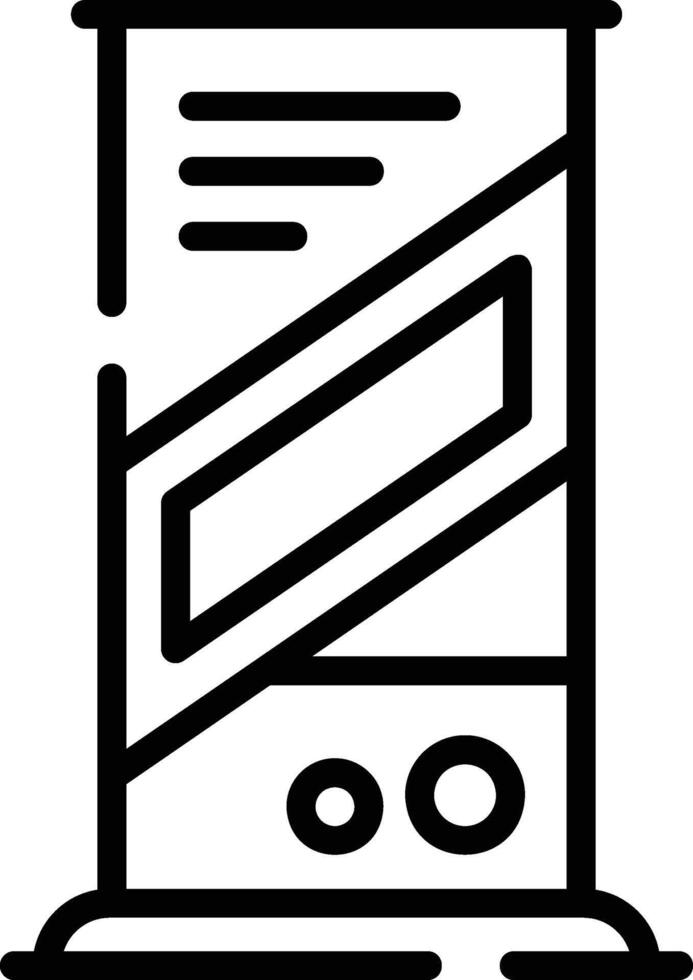 roll up illustration, icon or symbol vector