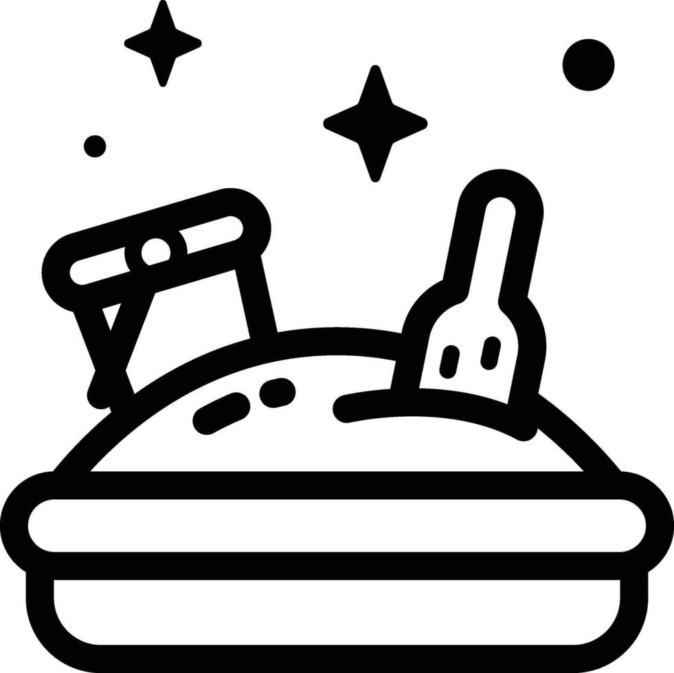 sandbox illustration, icon or symbol vector