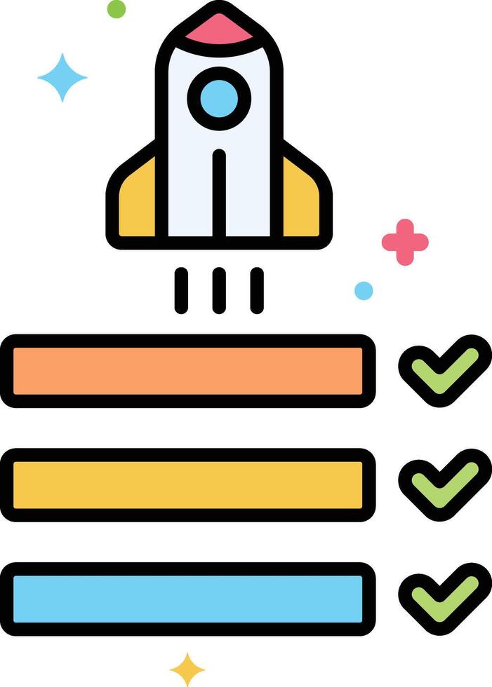 plan ahead illustration, icon or symbol vector