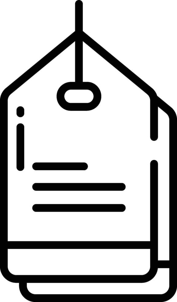 tag illustration, icon or symbol vector
