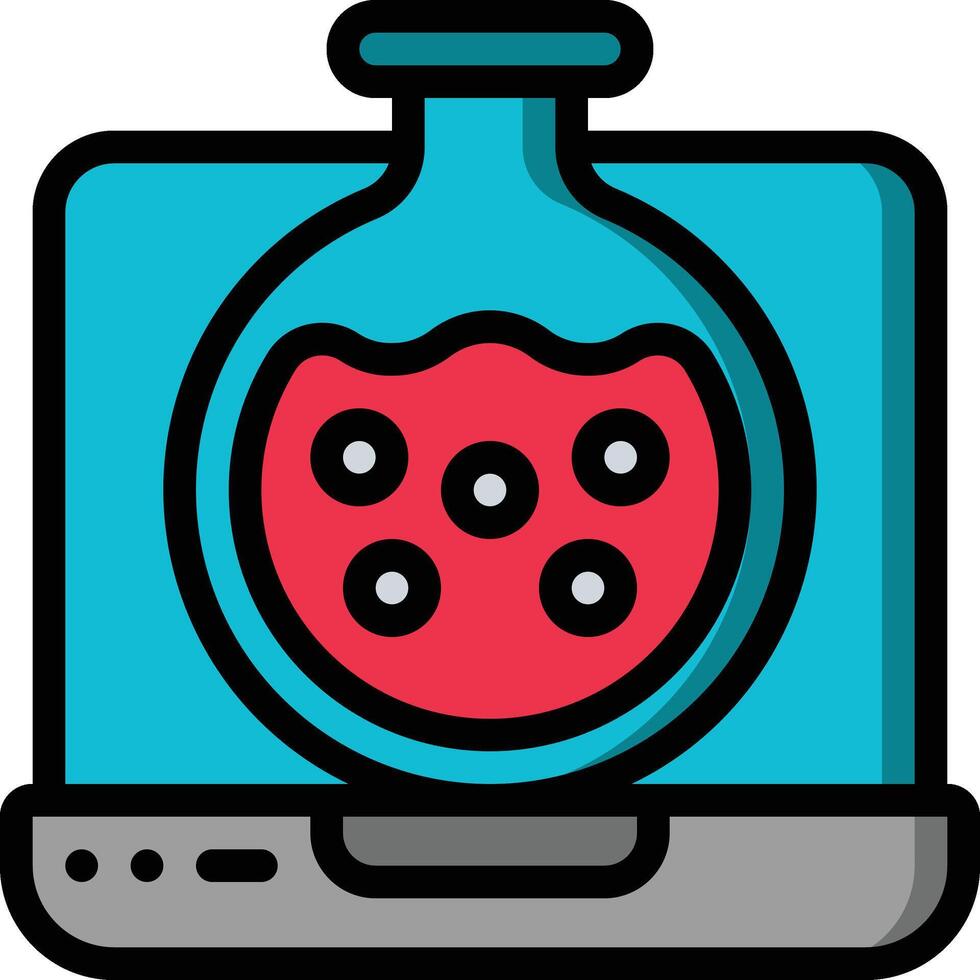 laptop illustration, icon or symbol vector