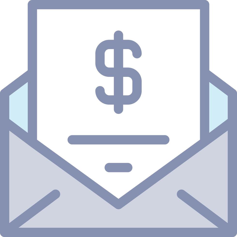 mail illustration, icon or symbol vector