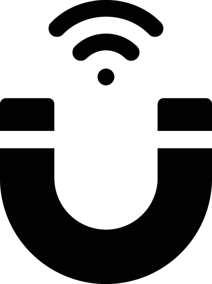 magnet illustration, icon or symbol vector
