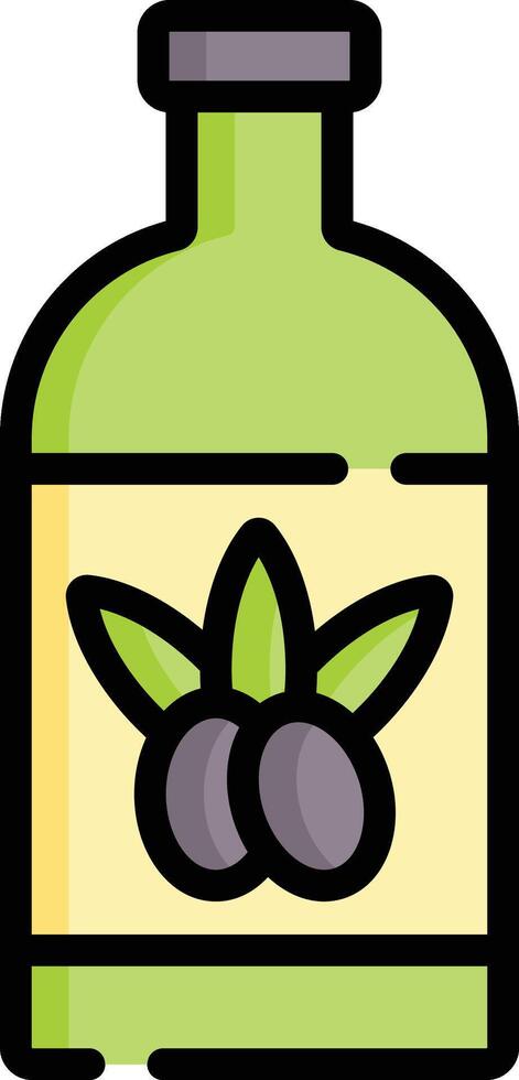 olive oil illustration, icon or symbol vector