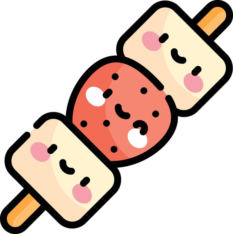 fruit illustration, icon or symbol vector
