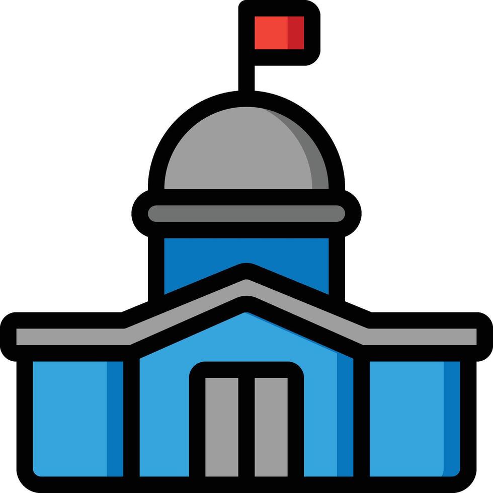 building illustration, icon or symbol vector