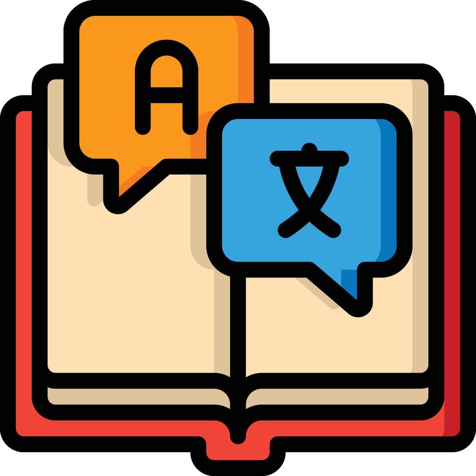 book illustration, icon or symbol.eps vector