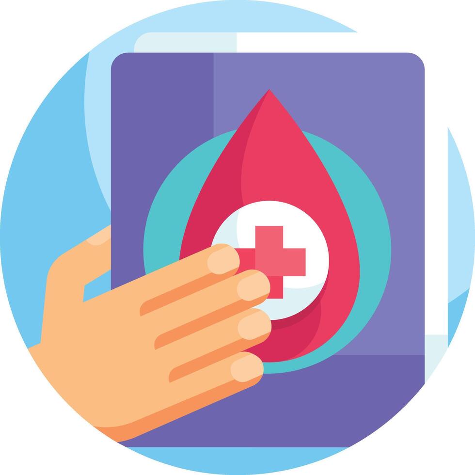 donor illustration, icon or symbol vector