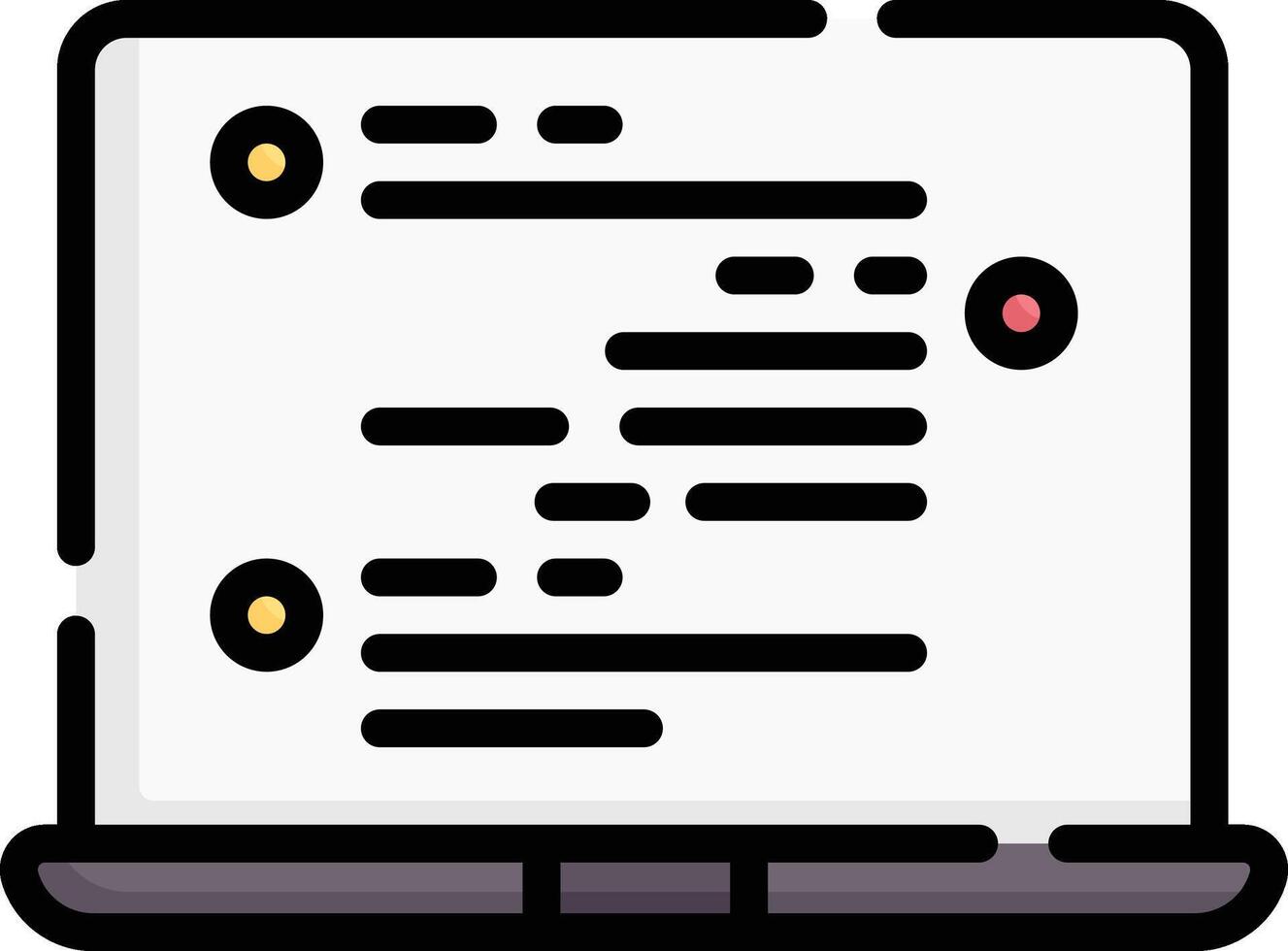 chat illustration, icon or symbol vector