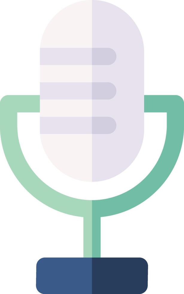 microphone illustration, icon or symbol vector