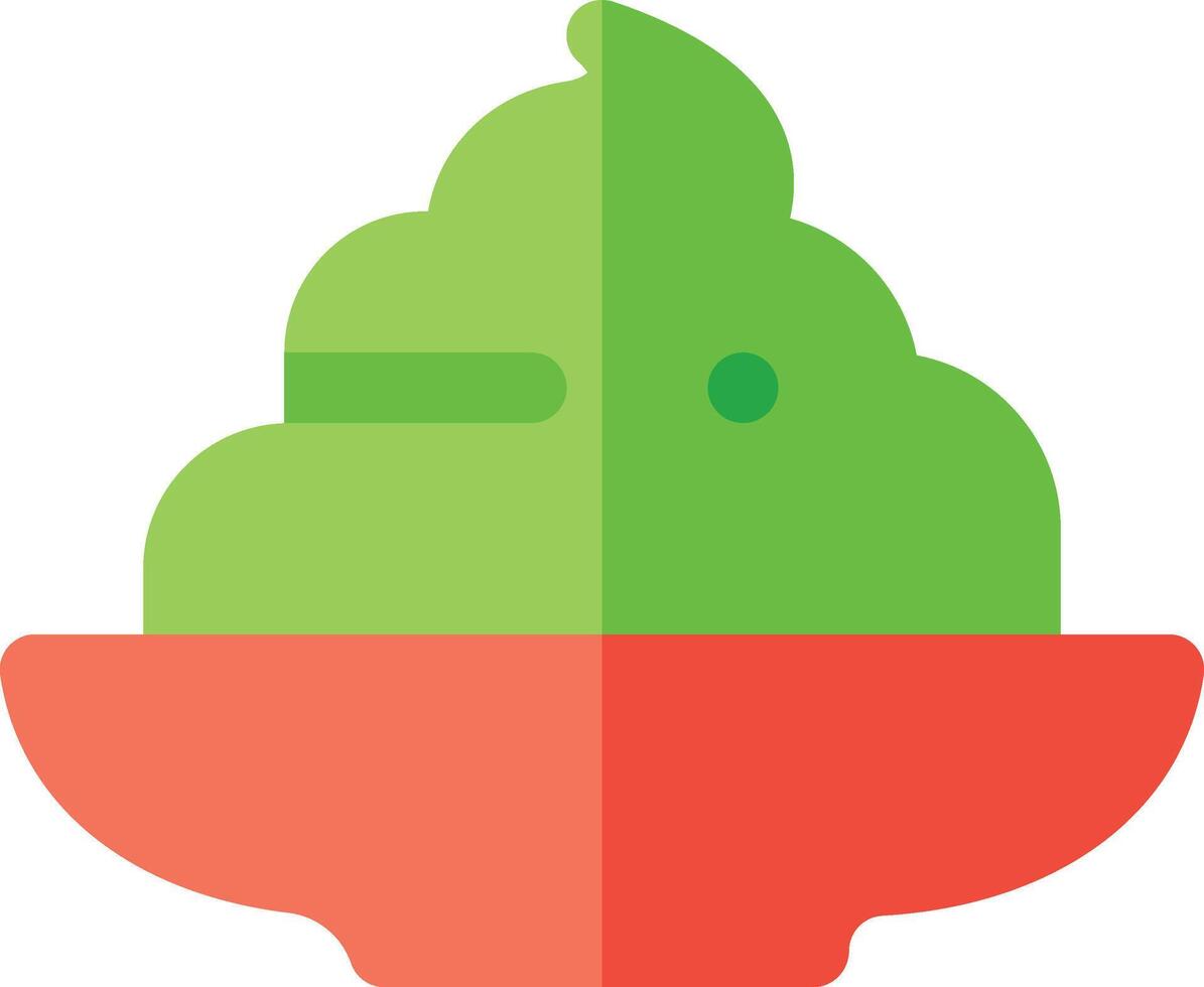 wasabi illustration, icon or symbol vector