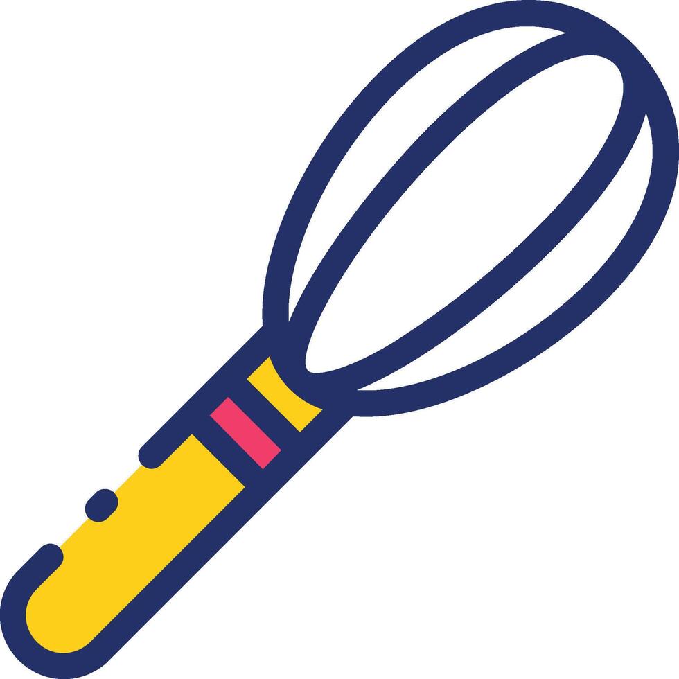 whisk illustration, icon or symbol vector