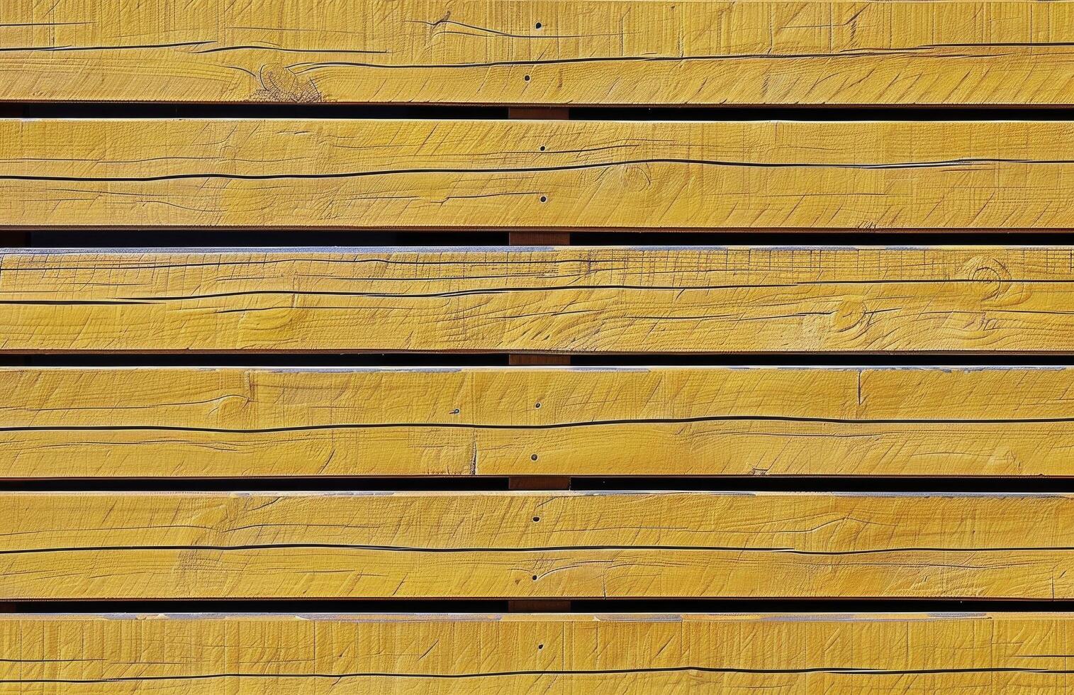 Close Up of Horizontal Wooden Planks With Visible Grain photo