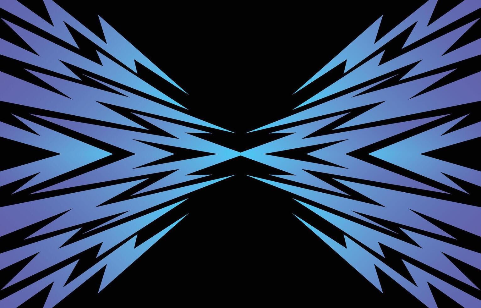 Abstract background with raw jagged spike gredint pattern and with some copy space area vector