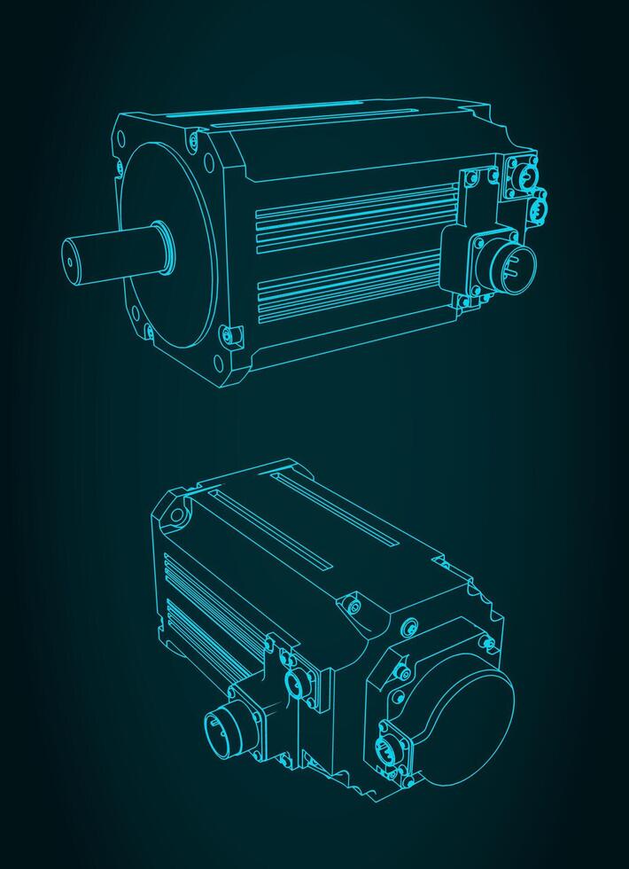 DC servo motor vector