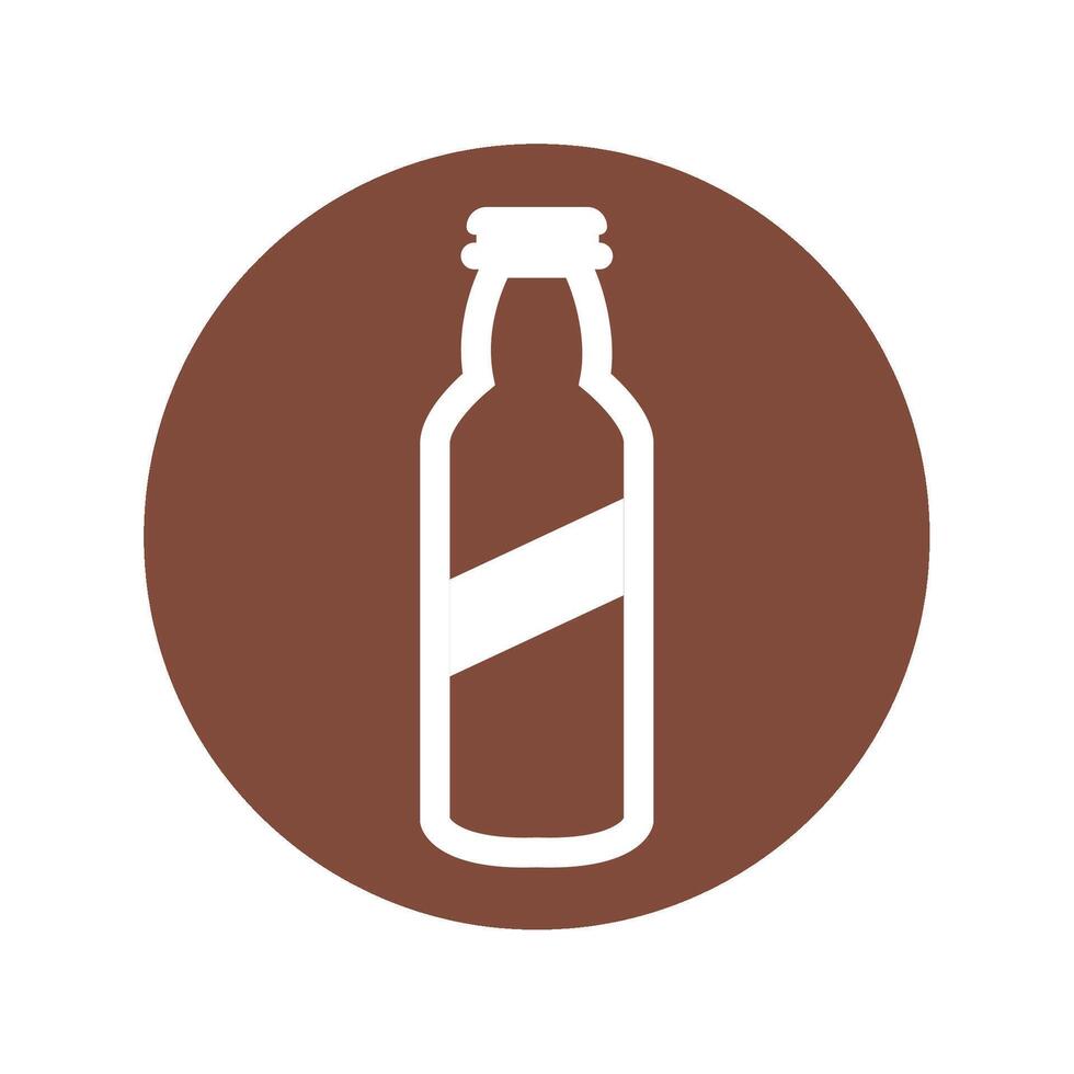 Isolated beer icon sticker vector