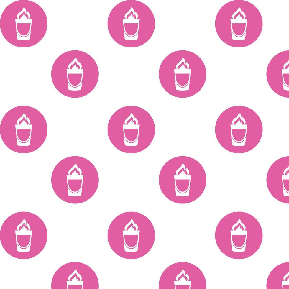 cocktail icon sticker Pattern background vector